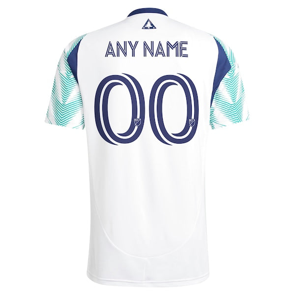 New England Revolution adidas 2025 Eastern White Pine x Flag of New England Replica Custom Jersey - White