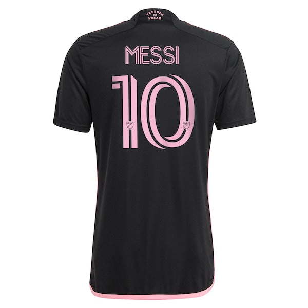 Lionel Messi Inter Miami CF adidas 2024 La Noche Replica Player Jersey - Black