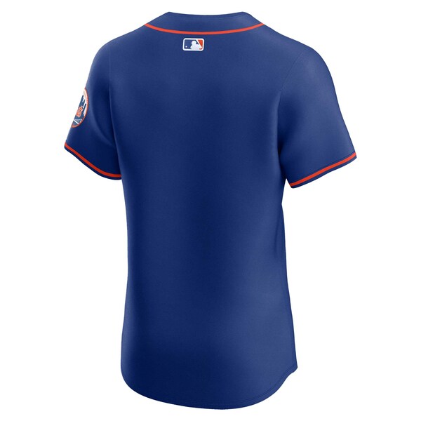 New York Mets Nike Alternate Vapor Premier Elite Patch Jersey - Royal