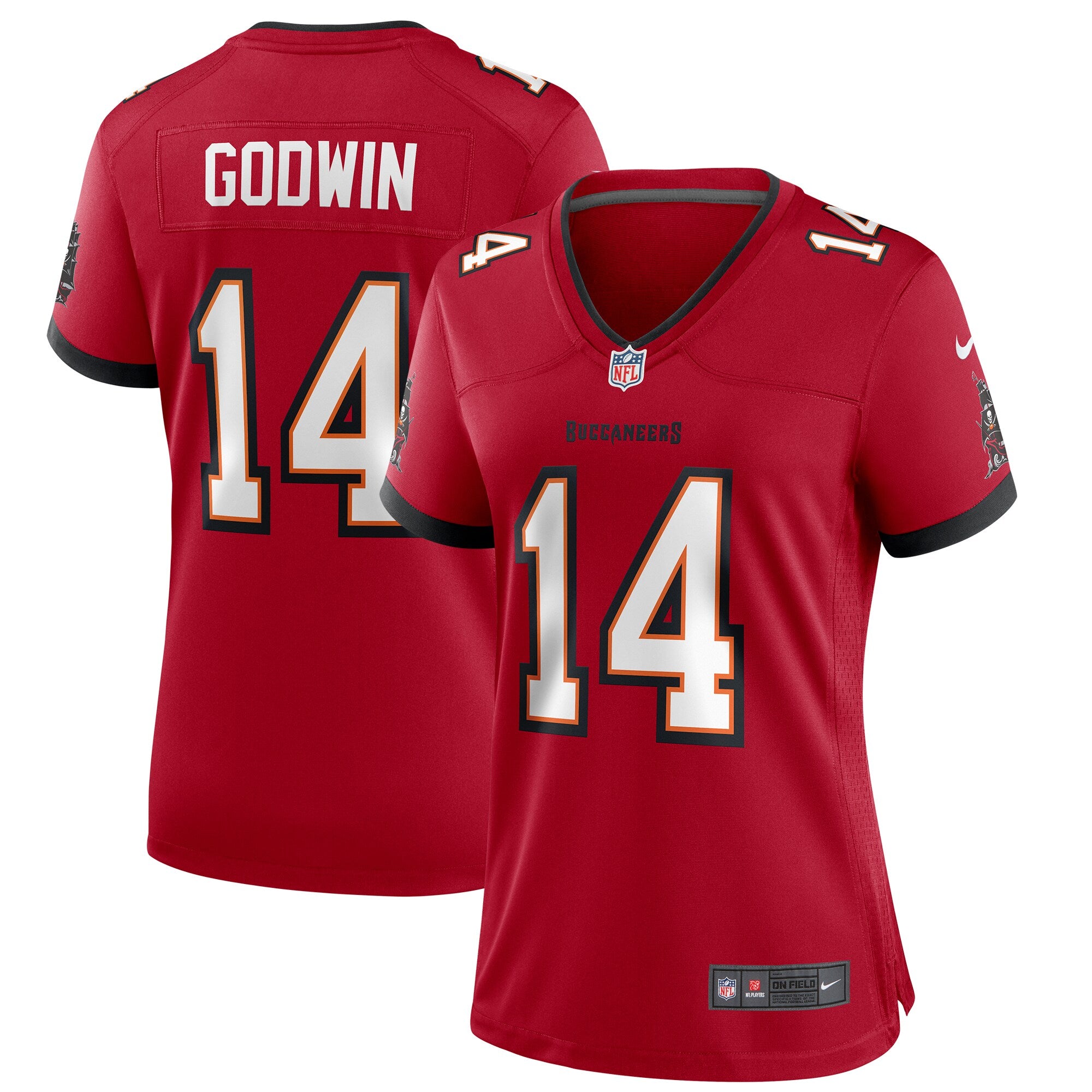 Chris Godwin Tampa Bay Buccaneers Nike Women's Alternate Game Jersey - Pewter/Red