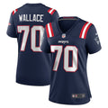 Caedan Wallace New England Patriots Nike Women's  Game Jersey -  Navy