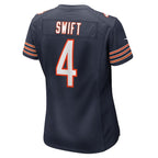 D'Andre Swift Chicago Bears Nike Women's  Game Jersey -  Navy