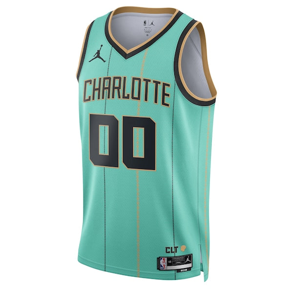 Charlotte Hornets Jordan Brand Unisex 2024/25 Custom Swingman Jersey - City Edition - Mint