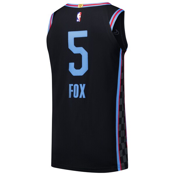 De'Aaron Fox Sacramento Kings Nike Authentic Player Jersey - City Edition - Black