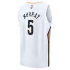 Dejounte Murray New Orleans Pelicans  Fast Break Replica Player Jersey - Association Edition - White