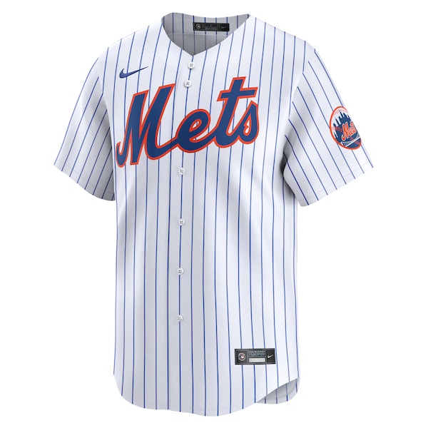 New York Mets Nike 2024 Jackie Robinson Day Home Limited Jersey – White