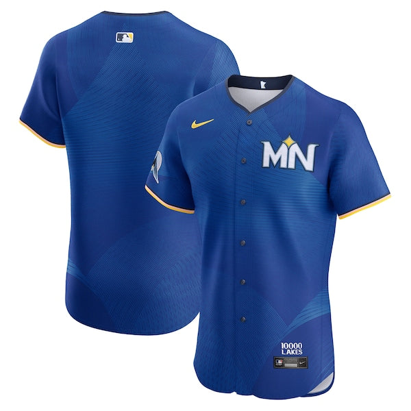 Minnesota Twins Nike City Connect  Elite Jersey - Royal