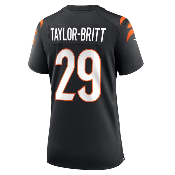 Cam Taylor-Britt Cincinnati Bengals Nike Women's Game Player Jersey - Black/Orange