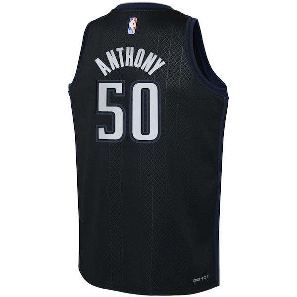 Cole Anthony Orlando Magic Nike Youth 2022/23 Swingman Jersey - City Edition - Black