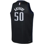 Cole Anthony Orlando Magic Nike Youth 2022/23 Swingman Jersey - City Edition - Black