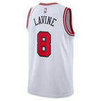 Zach LaVine Chicago Bulls Nike Unisex Swingman Jersey - Association Edition - White/Red