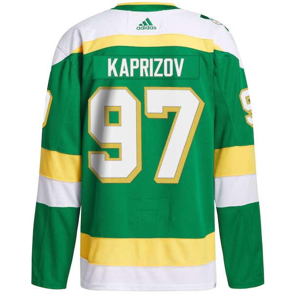 Kirill Kaprizov Minnesota Wild adidas 2023/24 Alternate Primegreen Authentic Player Jersey - Green