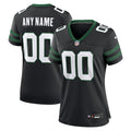 New York Jets Nike Women's Alternate Custom Game Jersey - Legacy Black
