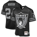 Charles Woodson Las Vegas Raiders  Youth 1998 Throwback Fashion Jersey - Black