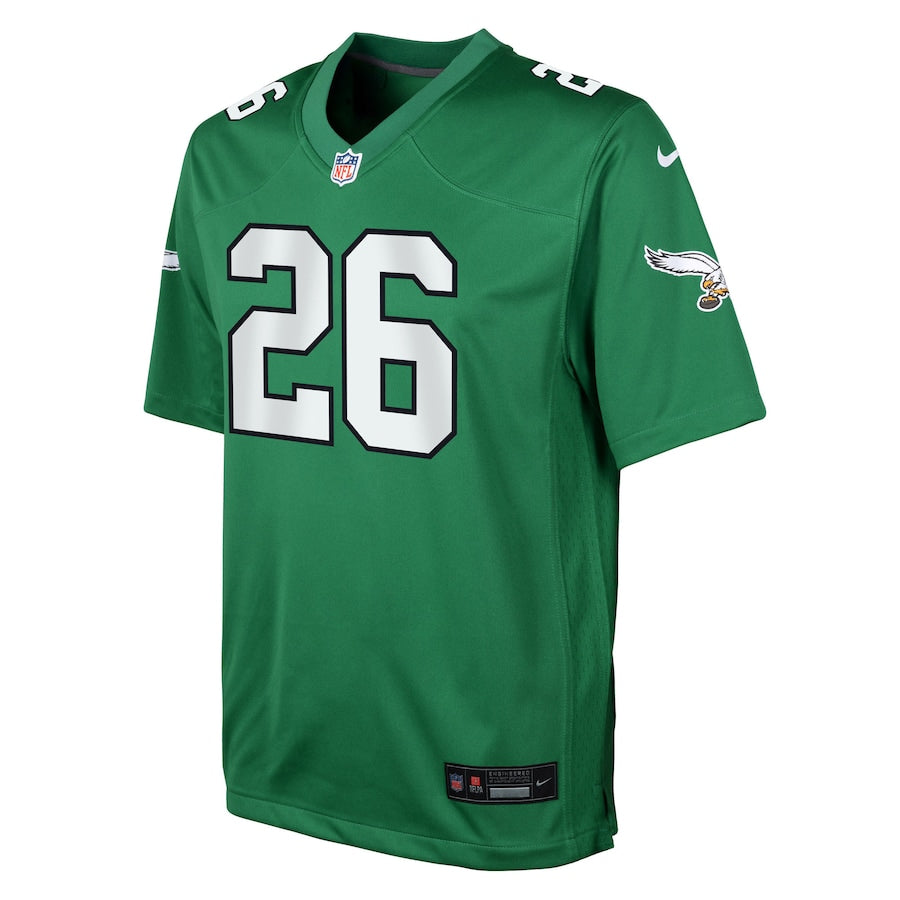 Saquon Barkley Philadelphia Eagles Nike Youth Alternate Game Jersey -  Kelly Green