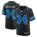 Alex Anzalone Detroit Lions Nike 2nd Alternate Game Jersey - Black/Blue