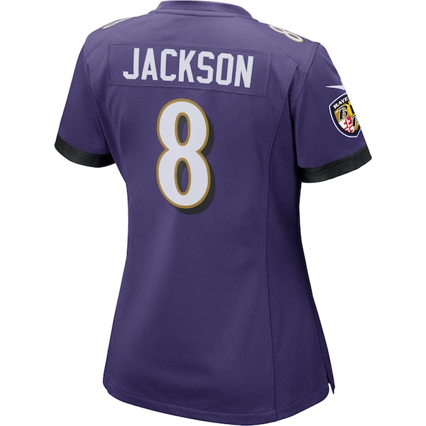 Lamar Jackson Baltimore Ravens Nike Women's Game Jersey - Purple