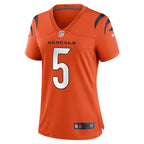 Tee Higgins Cincinnati Bengals Nike Women's Alternate Game Player Jersey - Orange/Black