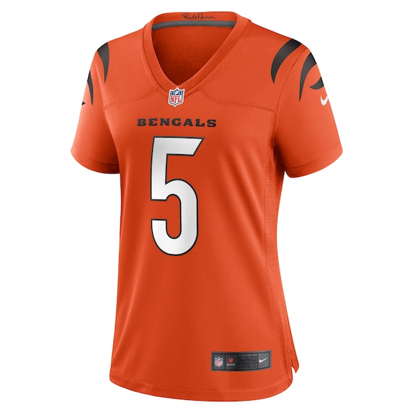 Tee Higgins Cincinnati Bengals Nike Women's Alternate Game Player Jersey - Orange/Black