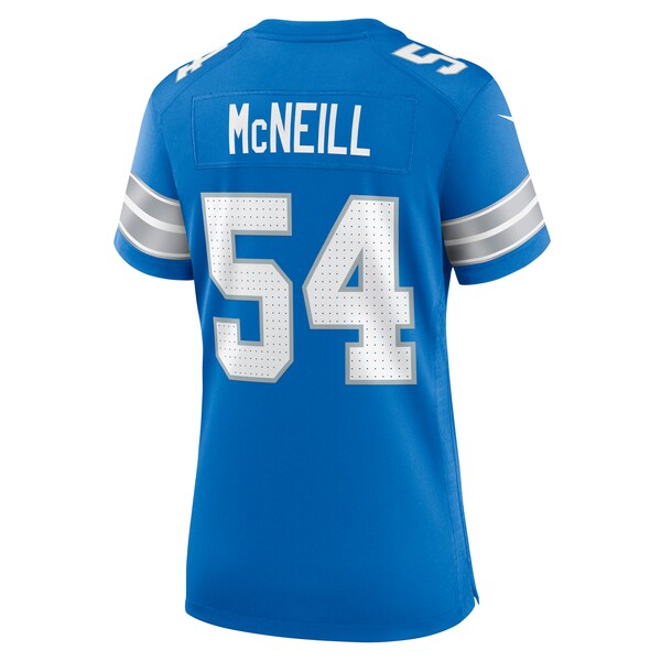 Alim McNeill Detroit Lions Nike Women's Team Game Jersey -  Blue