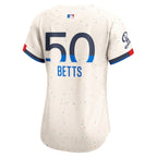 Mookie Betts Los Angeles Dodgers Nike Women's 2024 City Connect Limited Player Jersey - Cream