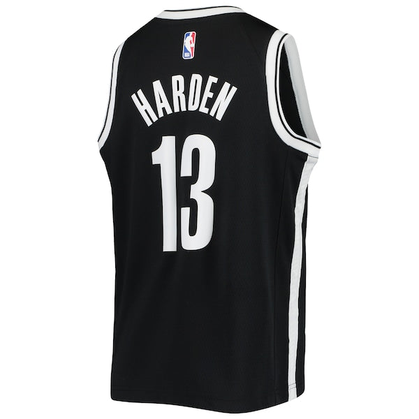 James Harden Brooklyn Nets Nike Youth Swingman Jersey - Icon Edition - Black