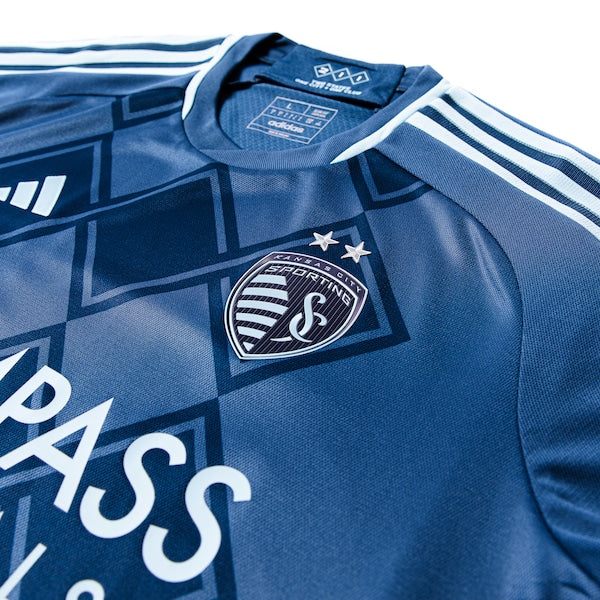 Sporting Kansas City adidas 2024 Diamonds Our Forever Authentic Custom Jersey – Navy