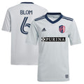 Njabulo Blom St. Louis City SC adidas Youth 2024 The Spirit Kit Replica Jersey - Gray