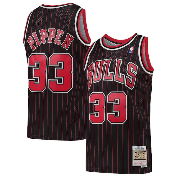 Scottie Pippen Chicago Bulls  Hardwood Classics Swingman Jersey - Black
