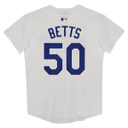 Mookie Betts Los Angeles Dodgers Nike Preschool Home Game Jersey - White