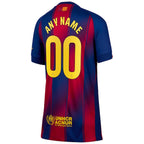 Barcelona Nike Youth 2025/26 Home Replica Custom Jersey - Blue