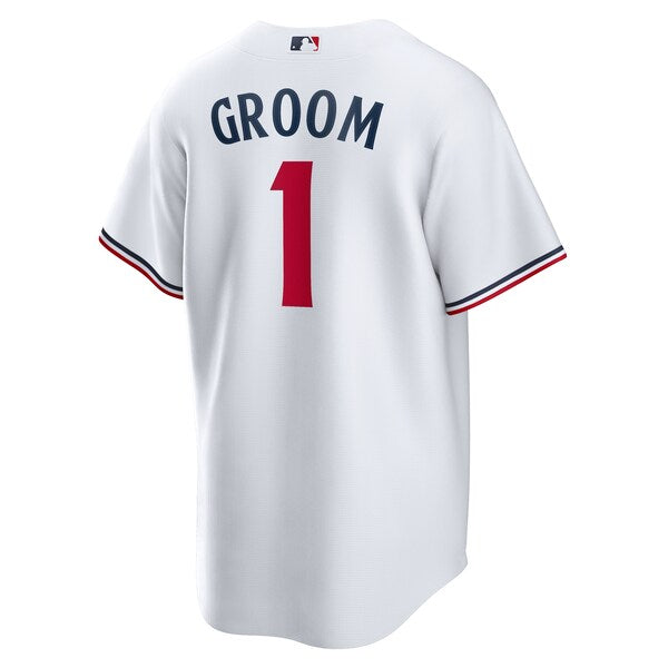 Minnesota Twins Nike #1 Groom Home Replica Jersey - White