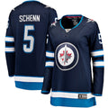 Luke Schenn Winnipeg Jets  Women's Home Breakaway Player Jersey - Navy
