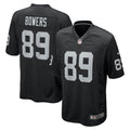Brock Bowers Las Vegas Raiders Nike 2024 NFL Draft First Round Pick Player Game Jersey - Black