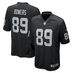 Brock Bowers Las Vegas Raiders Nike 2024 NFL Draft First Round Pick Player Game Jersey - Black