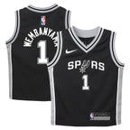 Victor Wembanyama San Antonio Spurs Nike Preschool Swingman Player Jersey - Icon Edition - Black