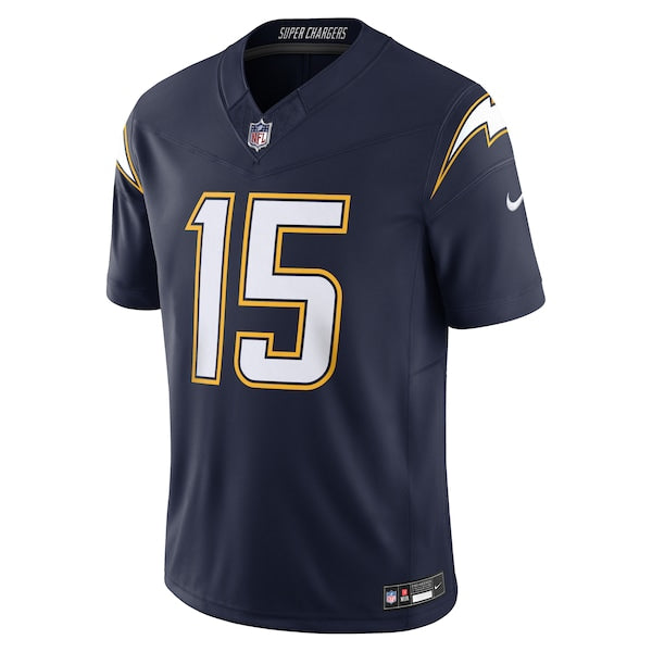 Ladd McConkey Los Angeles Chargers Nike Alternate Super Chargers Vapor F.U.S.E. Limited Jersey - Navy/Gold/Powder Blue