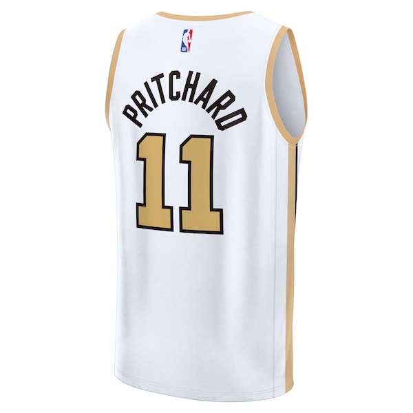 Payton Pritchard Boston Celtics  Youth 2025/26 City Edition Fast Break Jersey - White