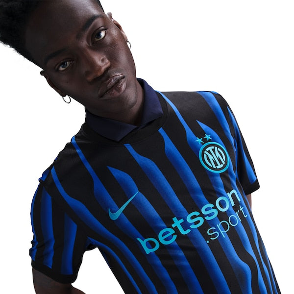 Inter Milan Nike 2025/26 Home Replica Jersey - Blue/Aqua