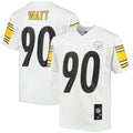 T.J. Watt Pittsburgh Steelers Youth Replica Player Jersey - White