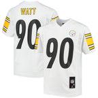 T.J. Watt Pittsburgh Steelers Youth Replica Player Jersey - White