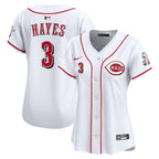 Ke'Bryan Hayes Cincinnati Reds Nike Women's Home Limited Player Jersey - White