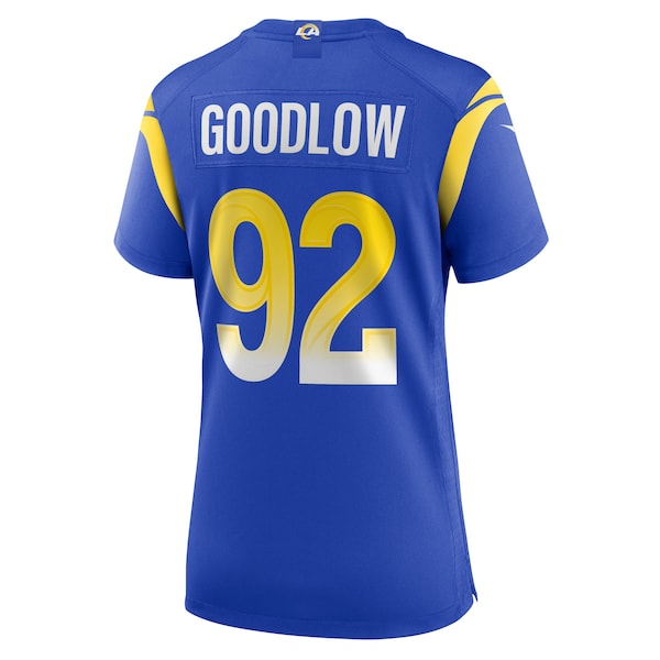 Anthony Goodlow Los Angeles Rams Nike Women's Game Jersey -  Royal