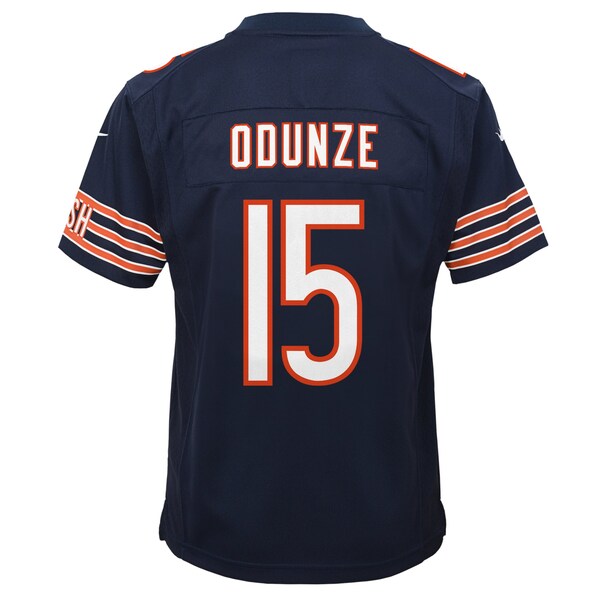 Rome Odunze Chicago Bears Nike Youth Team Game Jersey - Navy