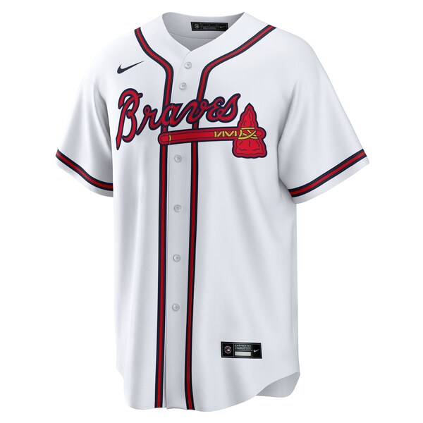 Atlanta Braves Nike #1 Groom Home Replica Jersey - White