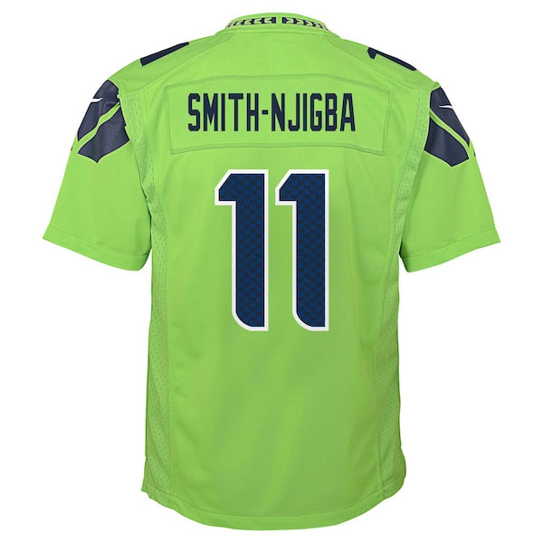 Jaxon Smith-Njigba Seattle Seahawks Nike Youth Alternate Player Game Jersey - Neon Green