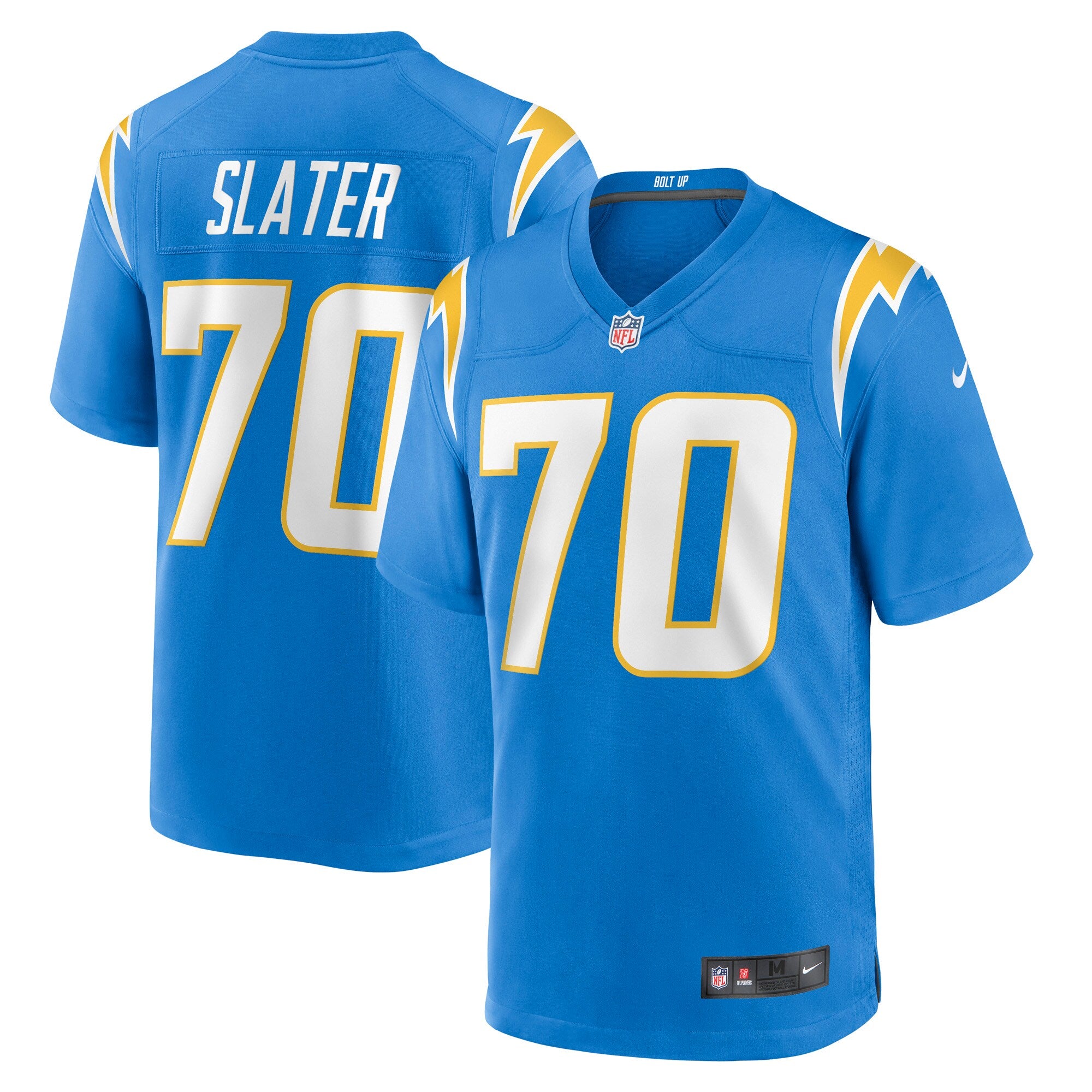 Rashawn Slater Los Angeles Chargers Nike Game Jersey - White/Blue