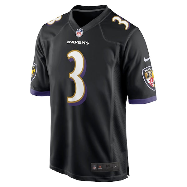 Odell Beckham Jr. Baltimore Ravens Nike Alternate Game Jersey - Black/White