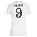 Kylian Mbappé Los Merengues adidas Women's 2024/25 Home Replica Player Jersey - White