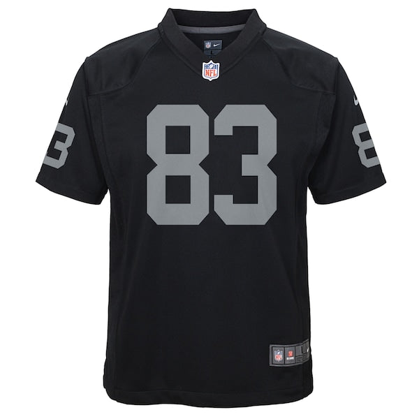 Darren Waller Las Vegas Raiders Nike Youth Game Jersey - Black/White